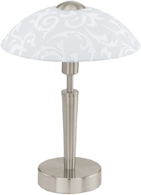 Bordslampa Smart LED Bordslampa, Touch Sensor Desk Lampa med Frostat Glas Lampskärm, Sovrum Bedside Studie Learning Läslampa Hem (Color : TYPE B) — Smart belysning