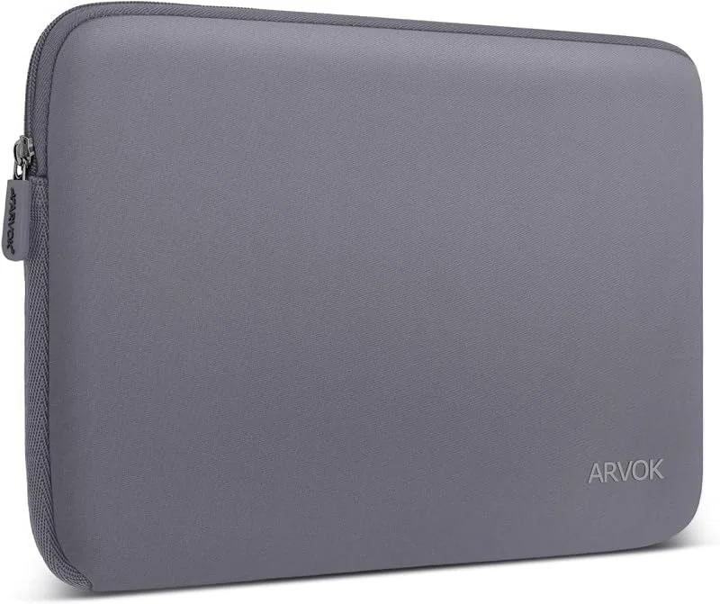 Arvok 11 11, 6 12" neoprenfodral för bärbar dator väska för Chromebook Ultrabook Netbook surfplatta (grå) — Mobil och surfplatta