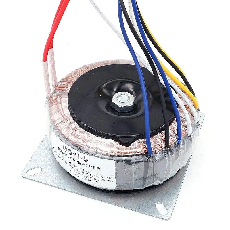 DollaTek 200 W AC220 V Dual 28 V Dual 12 V enkel 12 V toroid transformator HiFi DAC Pre förstärkare ljudtransformator — Hörlurar och ljud
