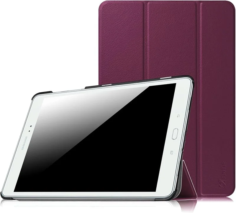 Fintie Samsung Galaxy Tab A 9.7 slimShell fodral – supertunt lätt stativ fodral med automatisk sov, vakna funktion — Mobil och surfplatta