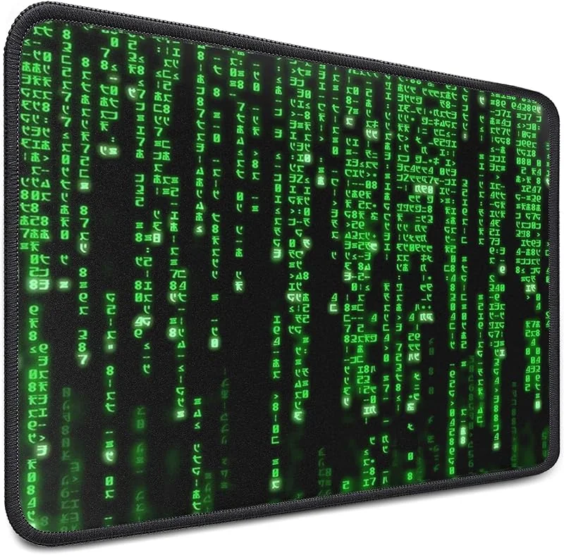 Sidorenko Gaming Mouse Pad - Musmatta 280 x 200 mm - Kantfria kanter - Specialyta förbättrar snabbhet och precision - Glidfritt I grönt — Datortillbehör