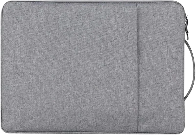Ärmar laptop ärm handväska fodral vattentät notebook fodral surfplatta fodral bärbar surfplatta fodral dragkedja fodral för surfplatta (grå, 11 tum-30 x 20 x 2 x 2 cm), Grått, 11 inch — Mobil och surfplatta