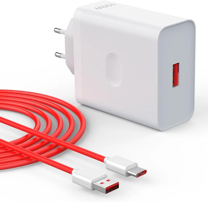 100 W USB-laddare för Oneplus SuperVooc med 8 A USB C-laddningskabel 1 m — Mobil och surfplatta