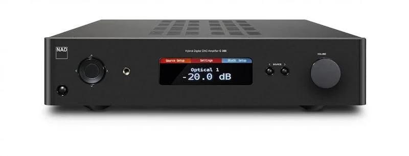 NAD C 368 integrerad förstärkare med DAC — Hörlurar och ljud