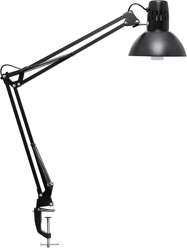 Maul Led-Skrivbord Maulstudy, Designklämlampa Med Länkarm, Metall, Justerbar Kontor, inklusive Led-Lampor, Svart — Hushållselektronik