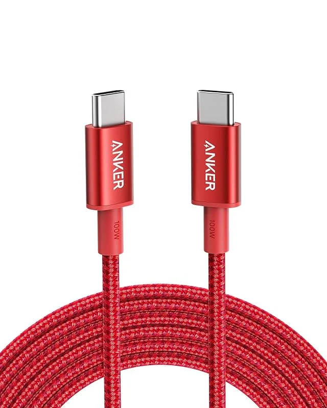 Anker USB-C till USB-C-kabel, 3m, 100W Power Delivery, nylon — Mobil och surfplatta