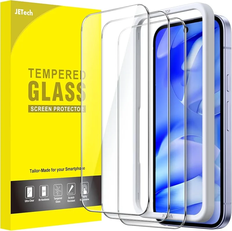 JETech Skärmskydd för Google Pixel 9a, 3-Pack — Mobil och surfplatta