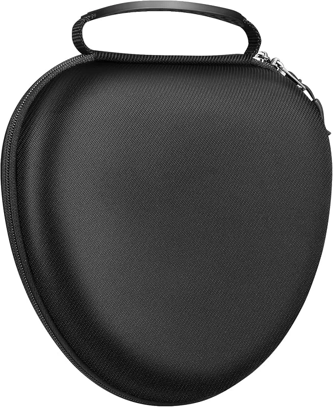 Fintie Fodral kompatibelt med AirPods Max hörlurar, EVA hårt fodral stötsäker bärväska med tillbehör förvaring för AirPods Max hörlurar, svart — Mobil och surfplatta
