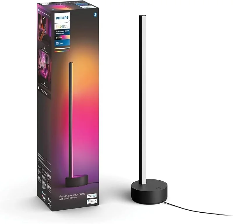 Philips Hue Play Gradient Signe bordslampa, svart — Smarta hem