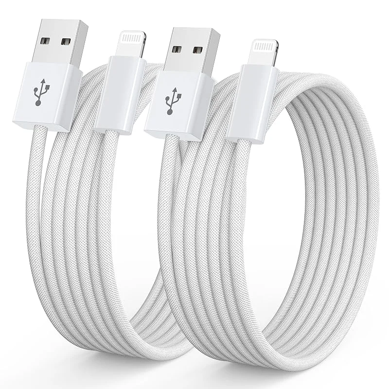 iPhone laddningskabel Apple laddningskabel 2M 2M, [MFi-certifierad — Mobil och surfplatta