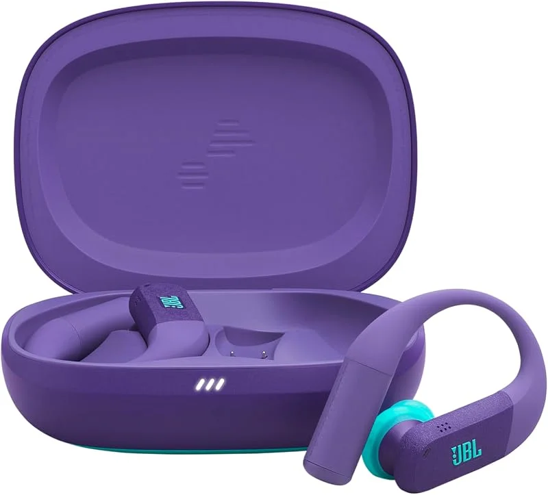 JBL Endurance Peak 4, Trådlösa In-Ear Sportöronsnäckor, Lila — Hörlurar och ljud