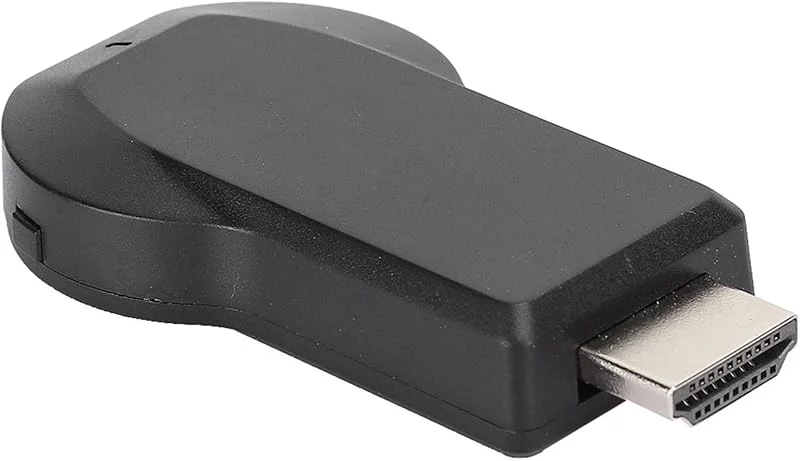 Trådlös WiFi-nyckel, trådlös HDMI-dongeladapter 2, 4 GHz trådlös skärmadapter 1080P Wi-Fi HDMI dongle streaming stick för Airplay Miracast DLNA Android, GoogleHome — TV och streaming