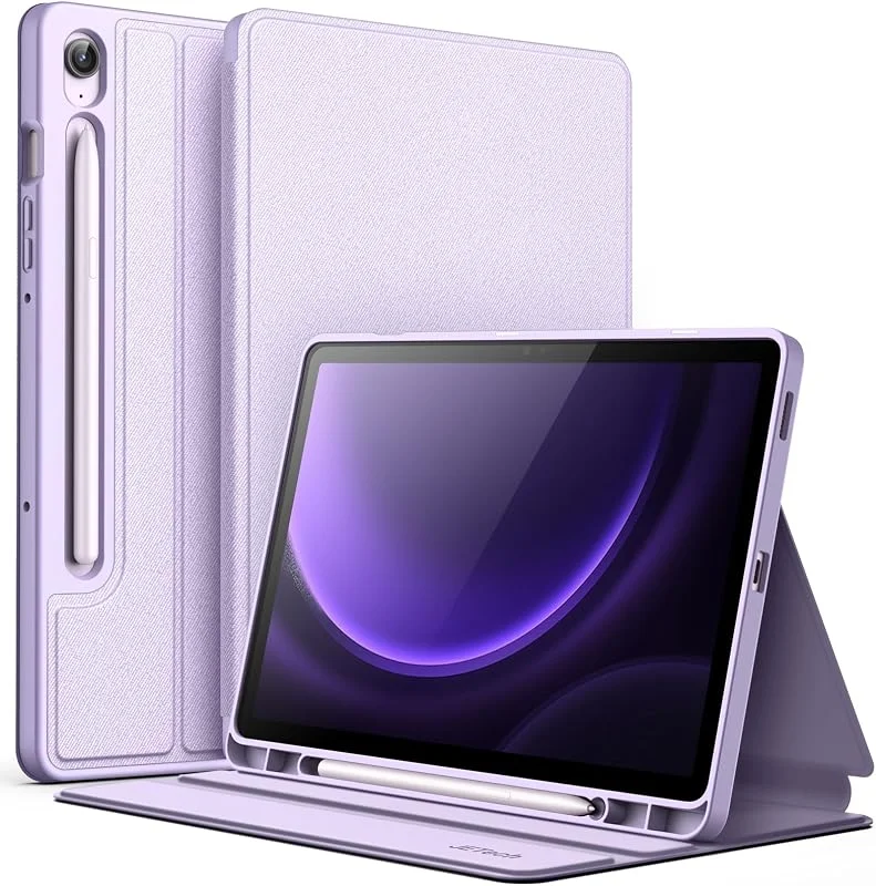 JETech Skyddsfodral för Galaxy Tab S10 Lite, S10 FE, S9 FE 10, 9", Lavender — Mobil och surfplatta