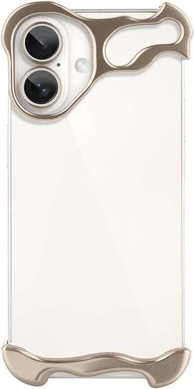 telefonfodral kompatibelt med iPhone 16 Plus kompatibel med kameraskydd, ramlös minimalistisk design, extremt framhäver personlighet — Mobil och surfplatta