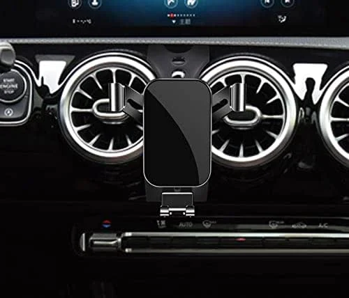 Hållare för biltelefonen Kompatibel med Mercedes Benz W177 V177 CLASSE A 2019 2020 2021 2022 2023 2024 CLA W118 C118 Interna tillbehör Svart Mobiltelefonstativ — Mobil och surfplatta