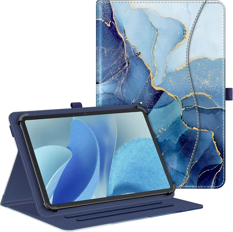Fintie universalfodral för 12–13 tums Android-surfplatta, marmor ocean — Mobil och surfplatta