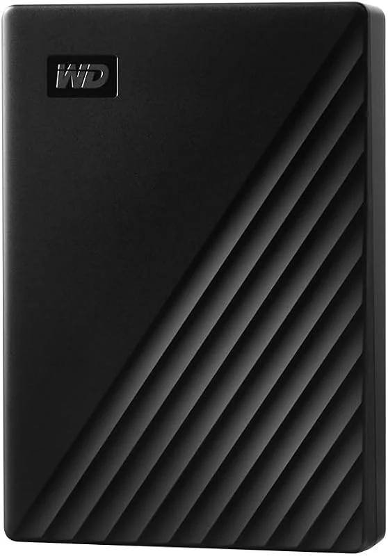 Western Digital My Passport Extern Hårddisk, Svart, 5 TB — Hårvård