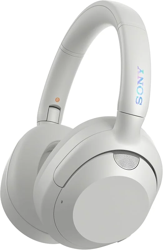 Sony ULT WEAR - Trådlösa Bluetooth-hörlurar med ULT POWER SOUND, ultimat djup bas, brusreducering, tydlig samtalskvalitet, upp till 30 timmars batteritid, IOS och Android - off white — Hörlurar och ljud