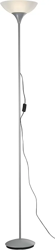 Reality Leuchten R4302-87 strålkastare, 1 x E27, titanfärg, skärm, vit, 1 st ( ) — Smart belysning