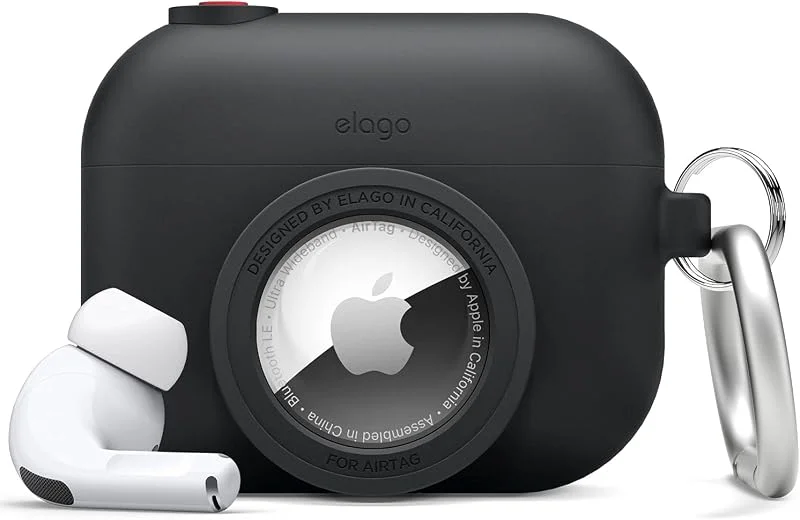 elago Snapshot-Fodral för AirPods Pro med AirTag-Hållare — Mobil och surfplatta