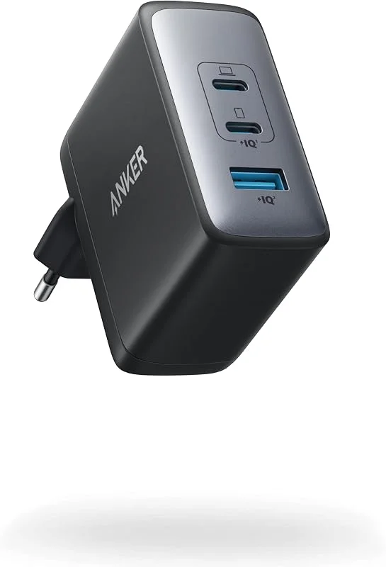 Anker 736 Nano II 100W GaN Laddare, 3-Portars USB-C, PD — Mobil och surfplatta