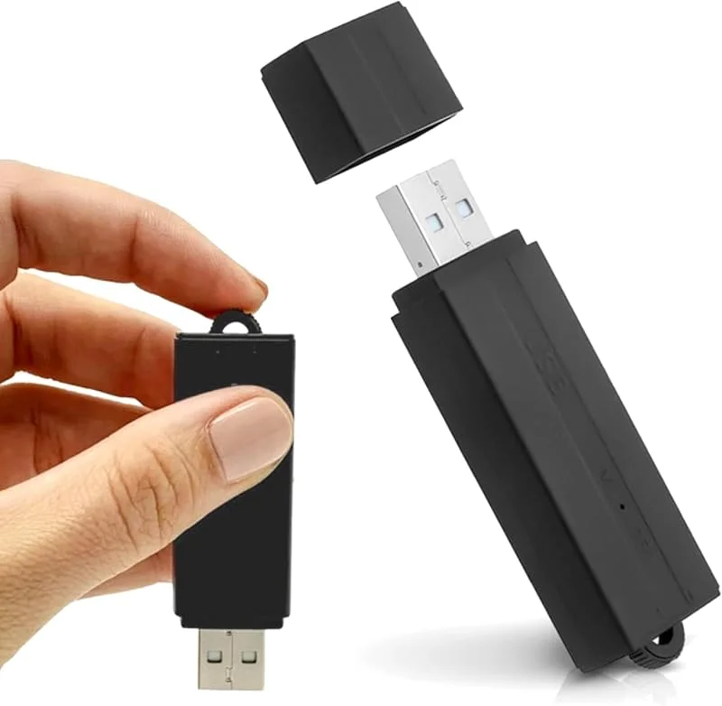 USB-ljudinspelare 288 timmar, Digital röstanteckning – Taker för möten, föreläsningar och anteckningar, Lång batteritid, Handsfree & kontinuerlig inspelning, Plug & Play USB-filöverföring — Portabel digital och ljud