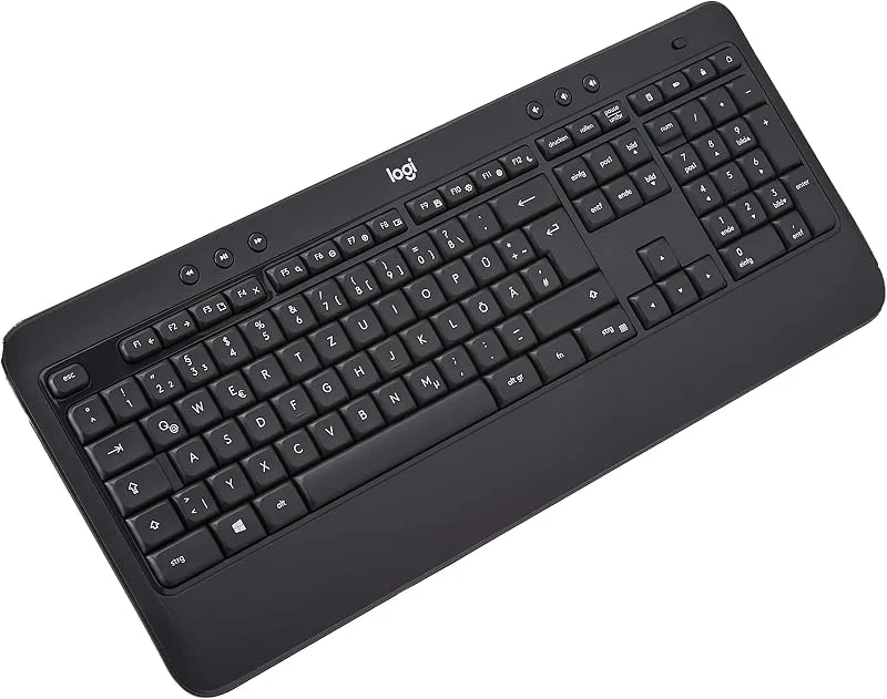 Logitech MK540 Advance trådlös tangentbord och mus-kombination för Windows — Datortillbehör