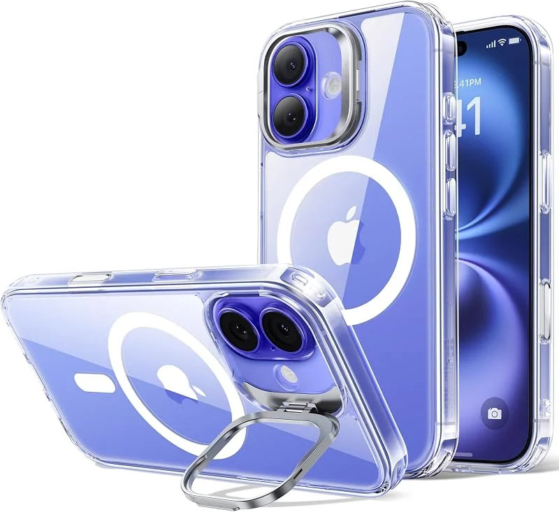 ESR för iPhone 16 Plus-fodral Flex Stand, för MagSafe, genomskinlig — Mobil och surfplatta