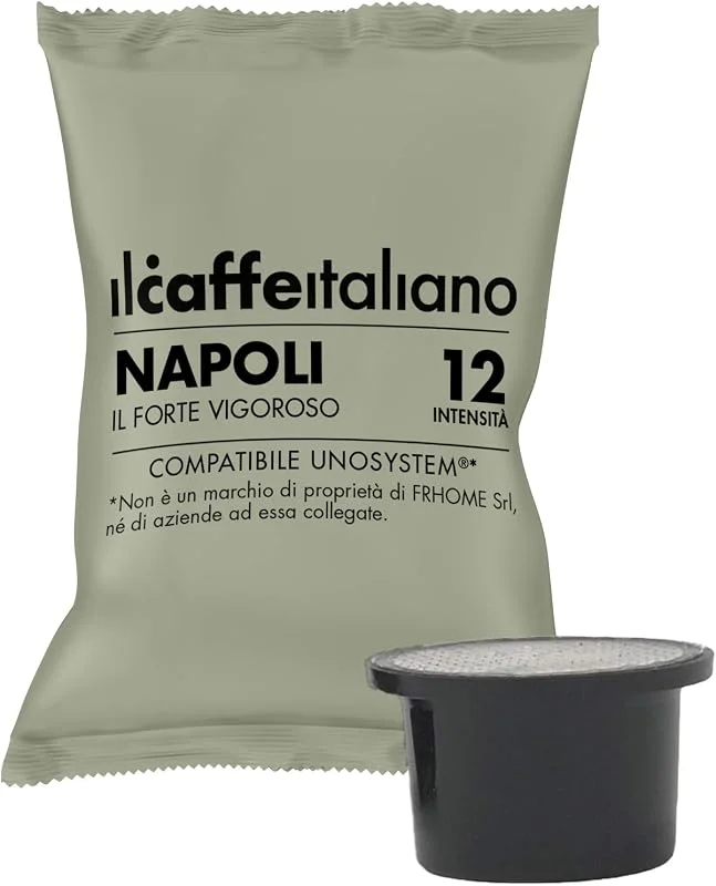 100 Napoli kaffekapslar – UnoSystem kompatibla kapslar – Il Caffè Italiano — Kök & Hushåll