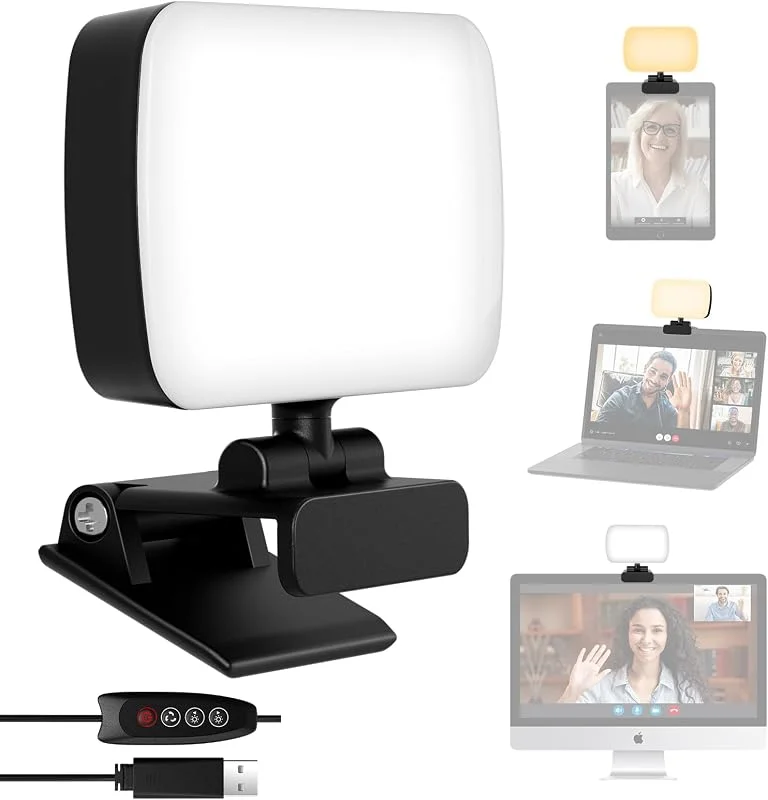 RealPlus Videokonferensbelysning, Fotoljus — Mobil och surfplatta