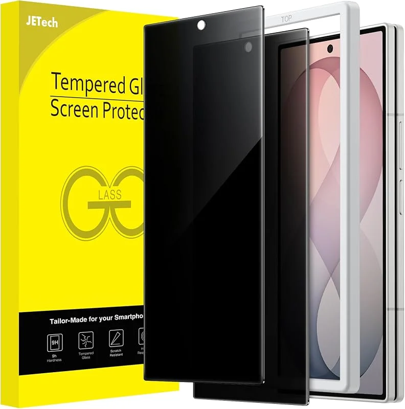 JETech Privacy Skärmskydd för Galaxy Z Fold 8 Ultra, Z Fold 7, 2-Pack — Mobil och surfplatta