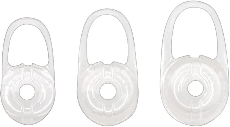 OTOTEC 3 st öronproppar silikon öronspetsar kompatibla med Voyager Edge V3200, V3240, V3280 trådlöst Bluetooth-headset transparent mixstorlek — Hörlurar och ljud