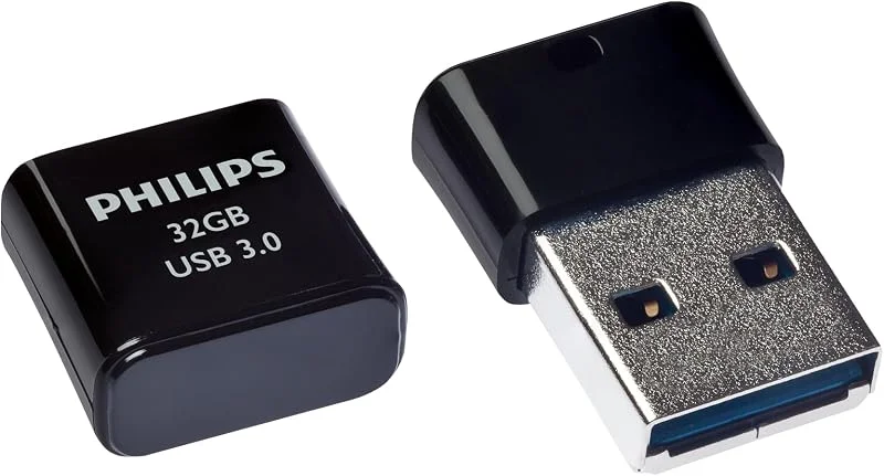 Philips Pico Edition Super Speed 3.0 USB-minne 32 GB Ultra Small för PC, bärbar dator, smart TV, billjud och mer Läshastighet upp till 180 MB, s — Datortillbehör