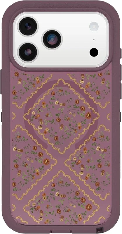 OtterBox iPhone 17 Pro Max Defender Series Pro XT genomskinligt fodral – skymning Reverie – lila – tufft, robust och hållbart iPhone-fodral, fästs på MagSafe — Mobil och surfplatta
