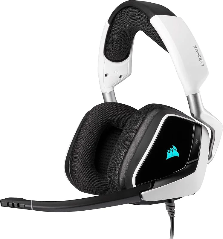 Corsair CA-9011204-EU Gaming Headser, Vit, Svart — Hörlurar och ljud