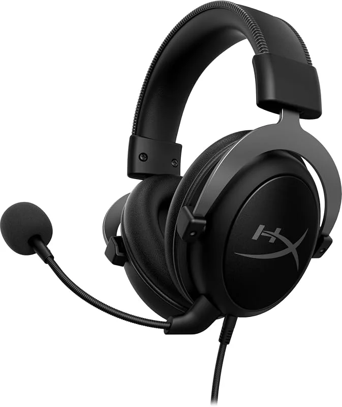 HyperX Cloud II KHX-HSCP-GM Headset, Svart, 17 x 12 x 7 cm — Hörlurar och ljud