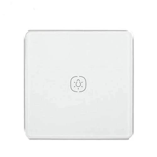 TuYa ZigBee Smart Switch, ingen neutral kabel krävs, behöver arbeta med TuYa ZigBee Hub, APP-fjärrkontroll, röststyrning (1 gäng) — Smart belysning