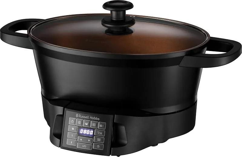 Russell Hobbs multicooker, 6, 5L kapacitet, 8 digitala funktioner med bland annat slow cooker och sous vide, Good To Go 28270-56 — Kök & Hushåll