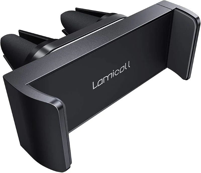 Lamicall Biltelefonhållare, Universellt Telefonhållare - 360 Roterande Luftvagga Hållare för iPhone 12 Mini, 12 Pro Max, 11 Pro Xs XR 8 X 8P 7 7P 6S, Samsung S10 S9 S8, Huawei, fler Mobiltelefoner — Mobil och surfplatta
