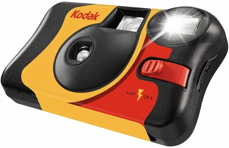 KODAK FunSaver 3920949 Kamera, Flerfärgad — Portabel digital och ljud
