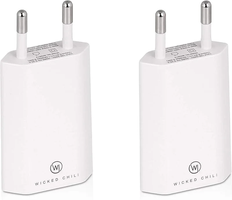 Wicked Chili 2X Pro Series Power Supply USB Adapter Compatible with Apple — Laddning och kablar