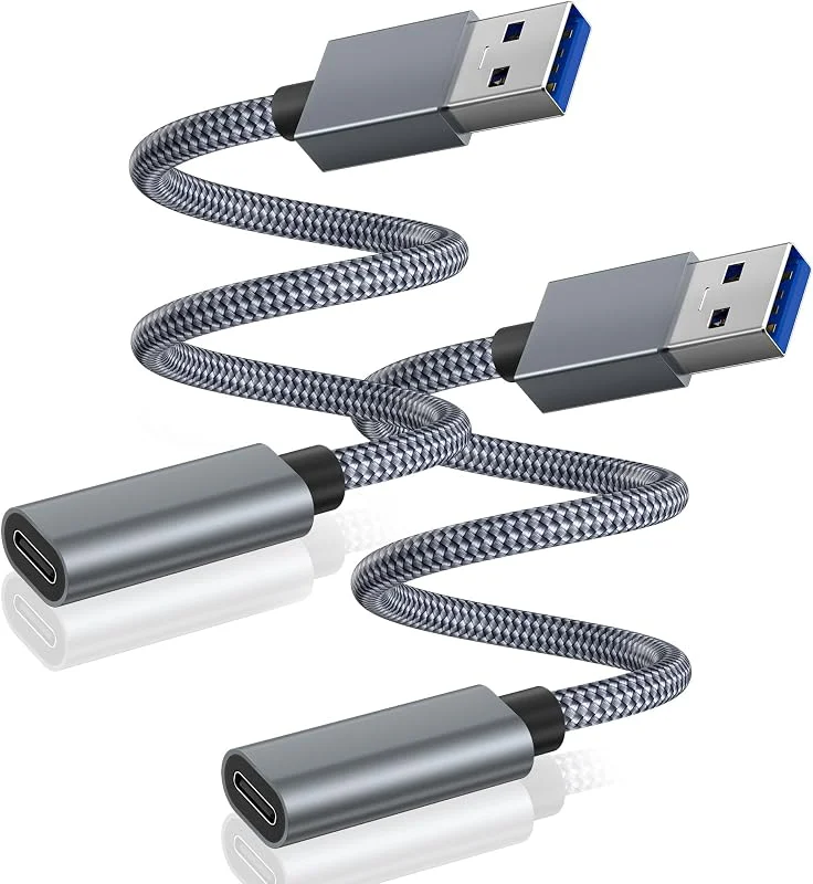 Basesailor USB 3.0 till USB C Adapter 0, 2M, USBC hona till A hane Omvandlare — Laddning och kablar