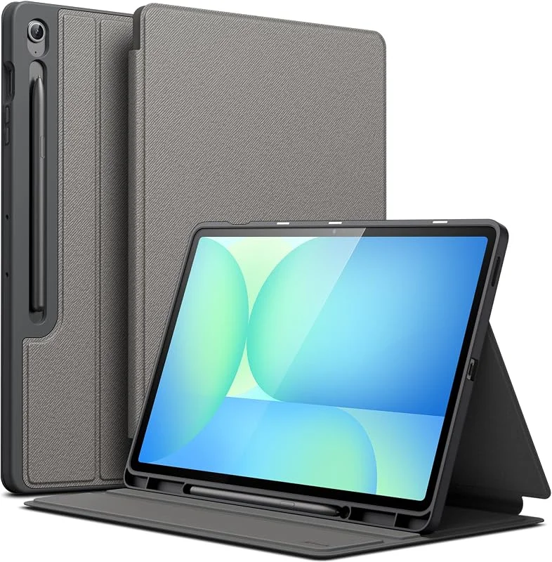 JETech Skyddsfodral för Samsung Galaxy Tab S10 FE Plus 13, 1", Grå — Mobil och surfplatta