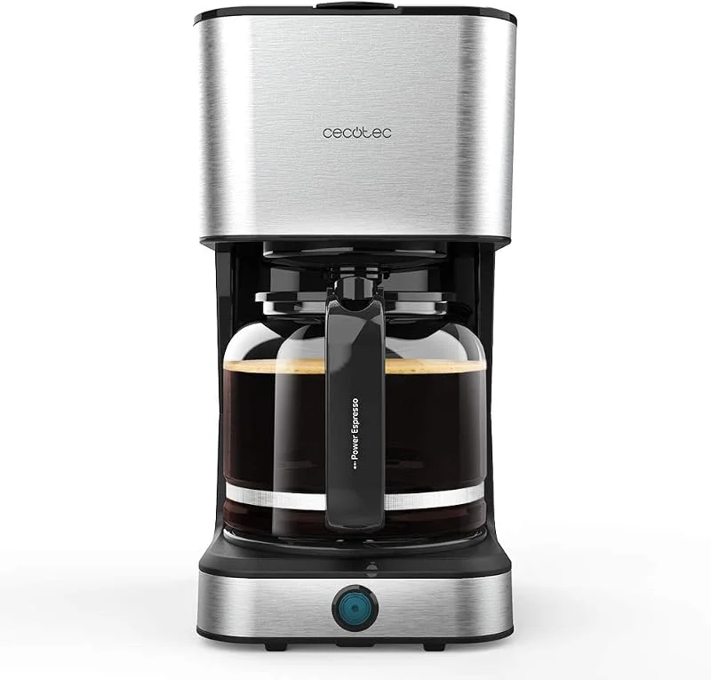 Cecotec Coffee 66 Smart Kaffemaskin, Svart, Silver — Kök & Hushåll