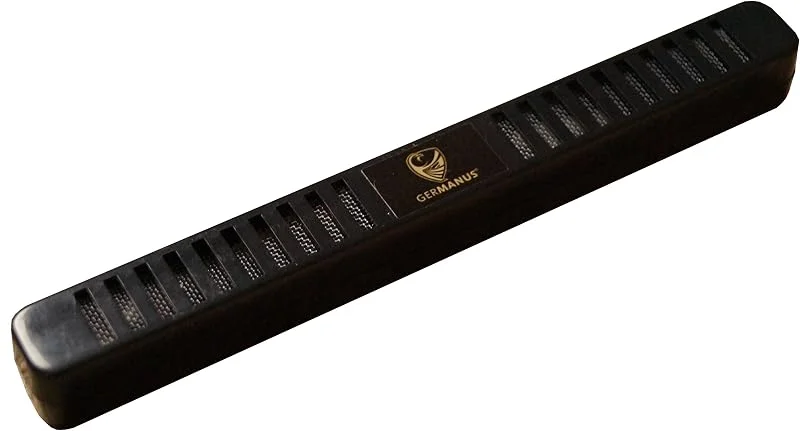 GERMANUS Luftfuktare cigarr luftfuktare, lång design, svart, med kristaller — Hushållselektronik