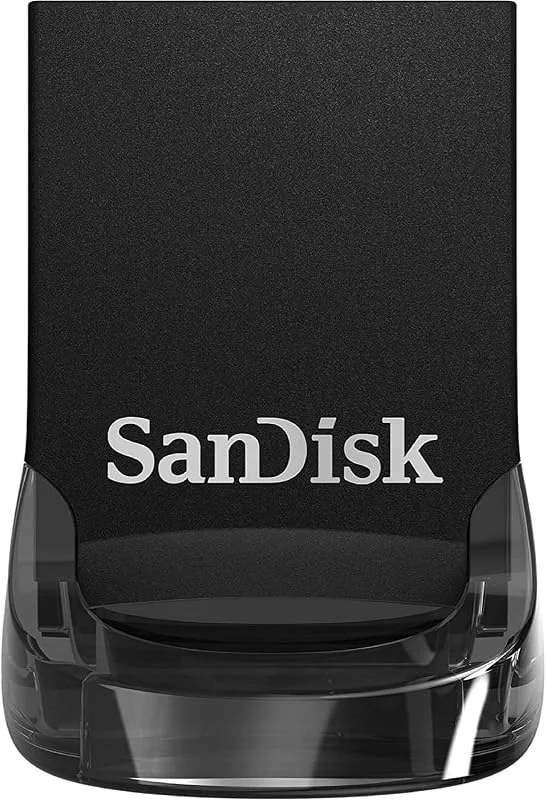 SanDisk 128GB Ultra Fit USB 3.2, Flashminne upp till 400 MB, s — Datortillbehör