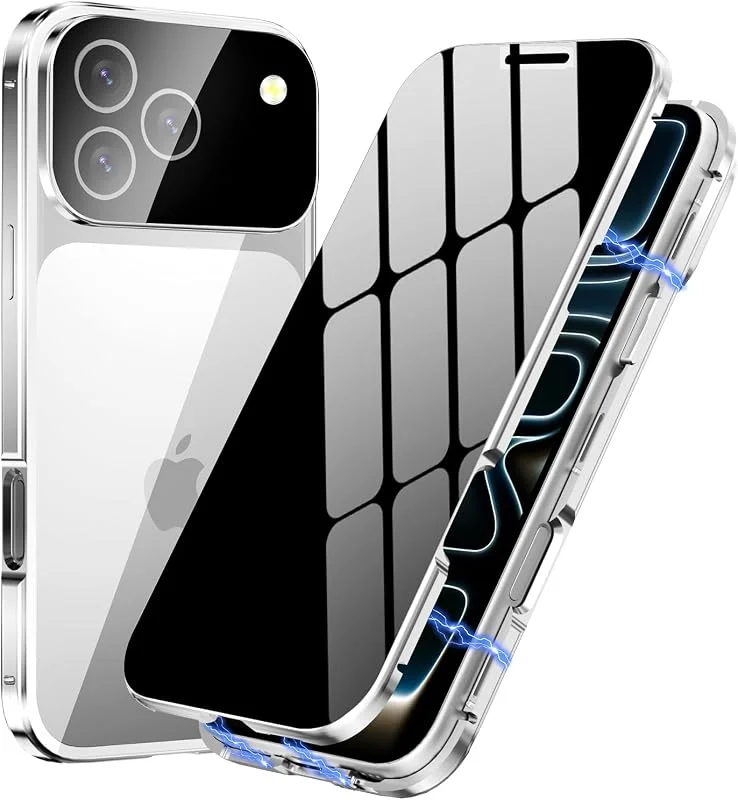 fodral för iPhone 18 Pro Max, 17 Pro Max anti-spion magnetiskt — Mobil och surfplatta