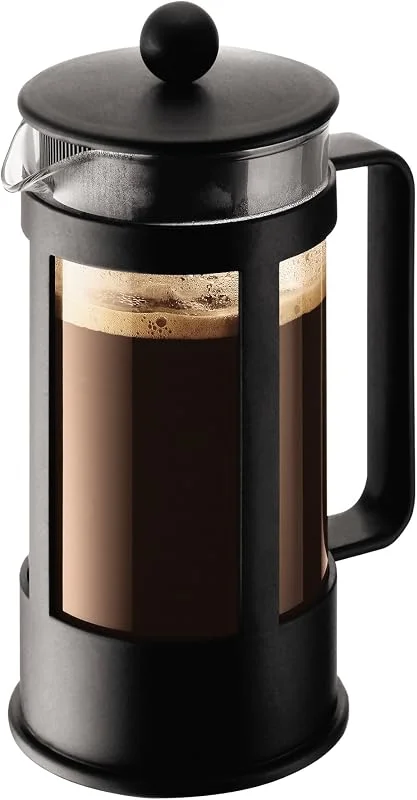 BODUM Kenya 3 kopp franska press kaffebryggare, svart, 0, 35 l, 12 oz — Kök & Hushåll